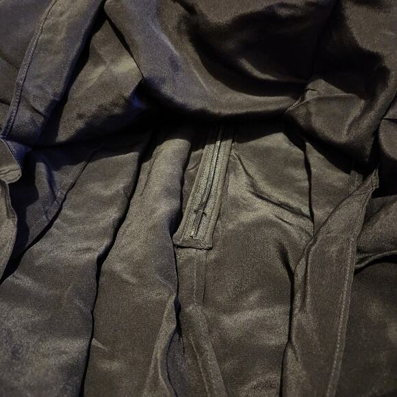 Jonathan Simkhai black pleated crochet midi dress size 6 - Picture 7 of 9